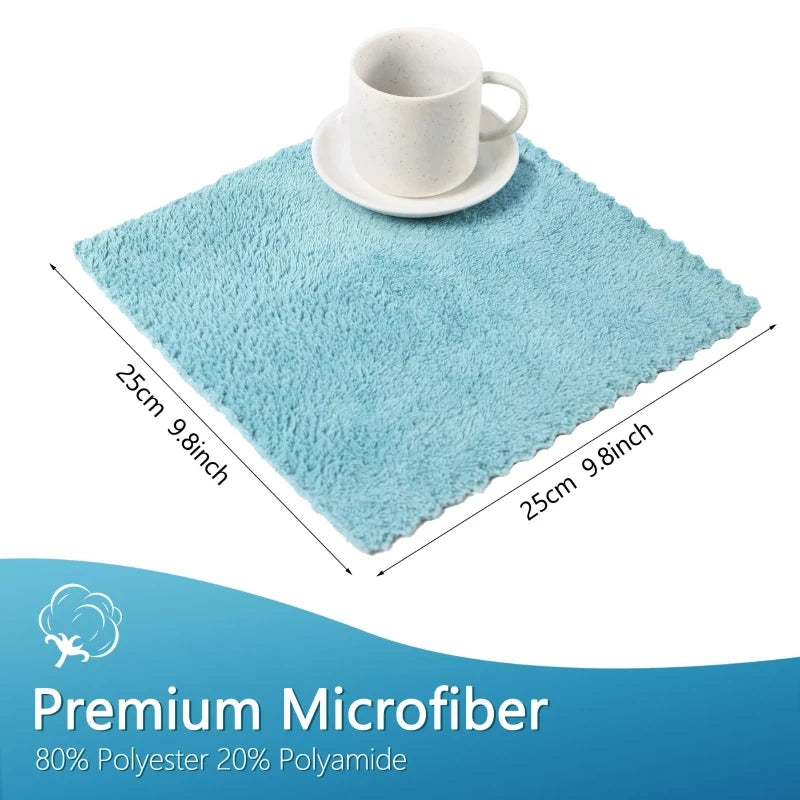 Ultimate Clean Set: 12 or 18 Ultra-Absorbent Multi-Functional Cloths for Kitchen & Bathroom Bliss