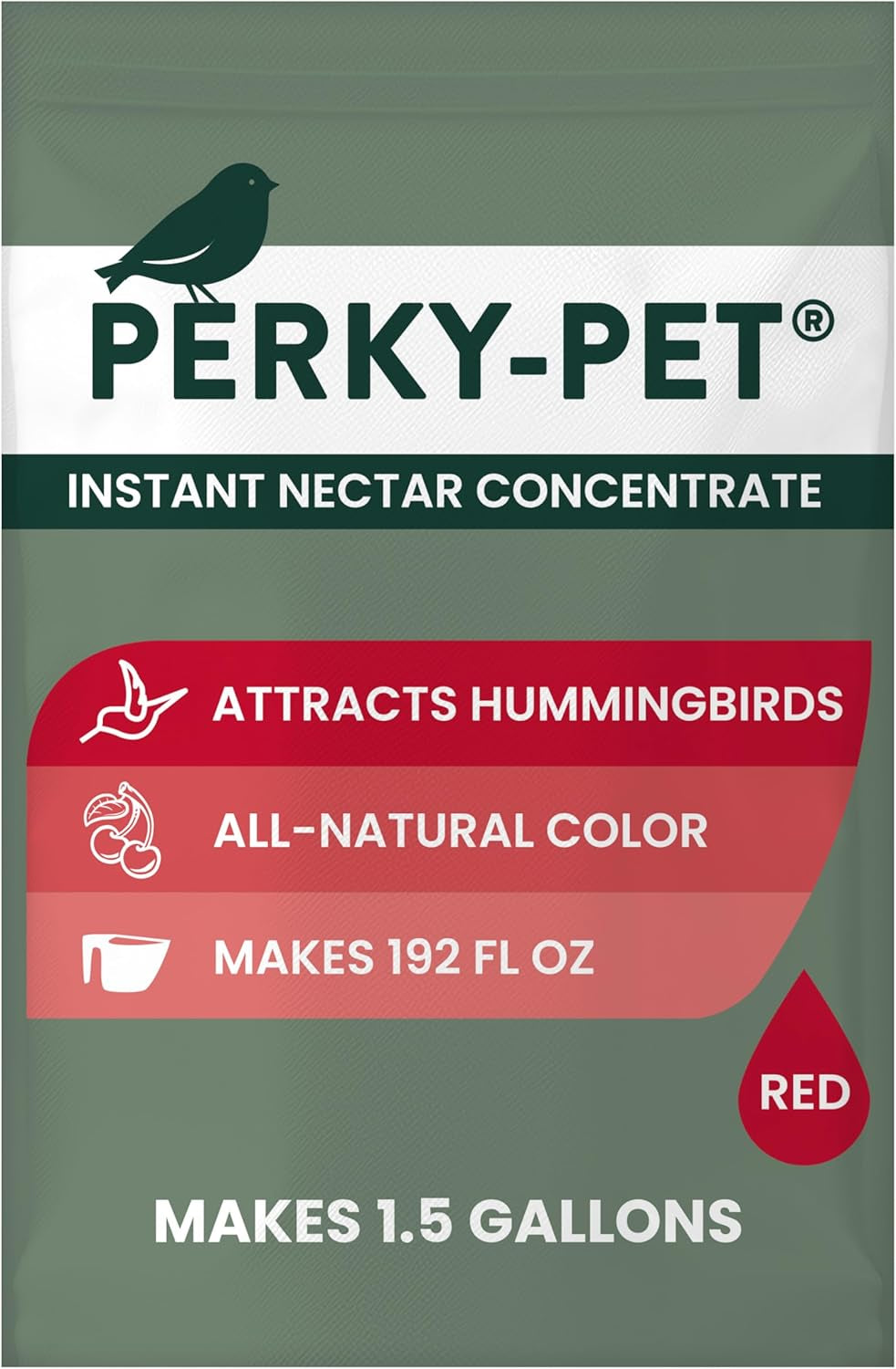 Hummingbird Instant Nectar Powder - 2 Lb Bag - Makes 192 Oz of Sweet Nectar - 100% Sucrose Formula