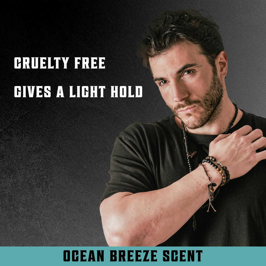 Sea Salt Spray for Men - Texturizing Hair Spray with Kelp, Aloe Vera & Red Algae - Achieve Beachy Volume & Texture - 8.8Oz