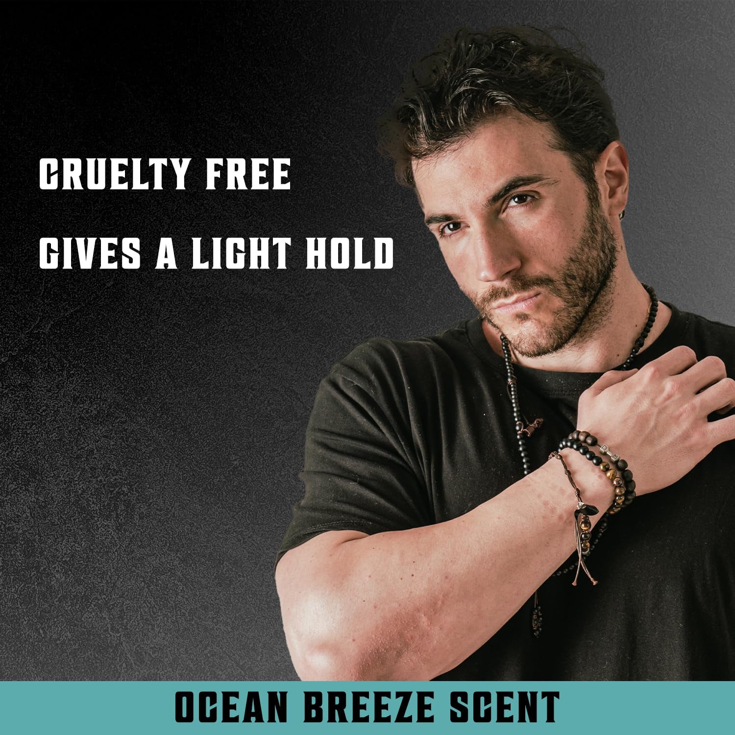 Sea Salt Spray for Men - Texturizing Hair Spray with Kelp, Aloe Vera & Red Algae - Achieve Beachy Volume & Texture - 8.8Oz