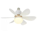 40W LED Ceiling Fan Light with Remote Control - Dimmable, Perfect for Living Room & Study, 85-265V