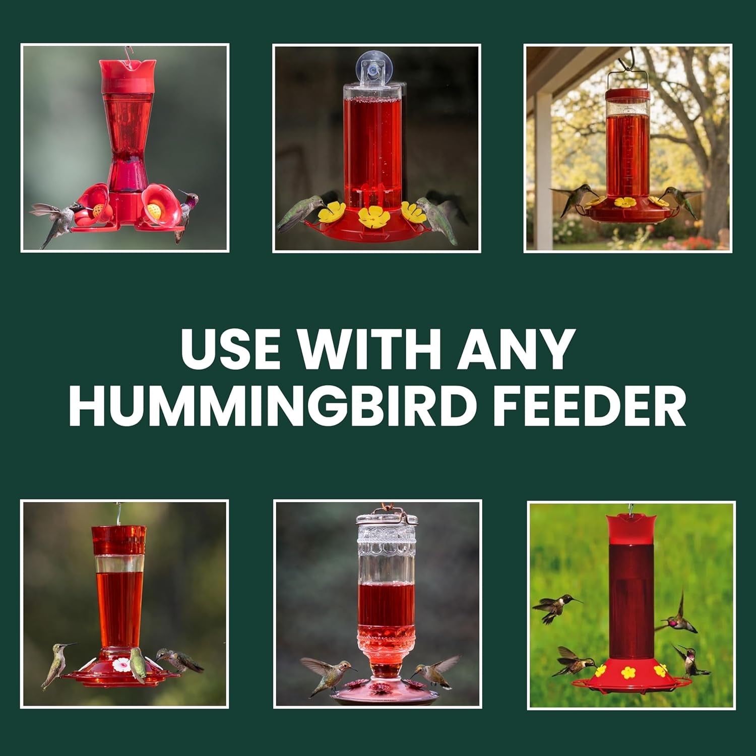 Hummingbird Instant Nectar Powder - 2 Lb Bag - Makes 192 Oz of Sweet Nectar - 100% Sucrose Formula