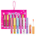 Fruity Flavored Lip Gloss Set - 7 Assorted Non-Toxic Glosses for Kids & Teens