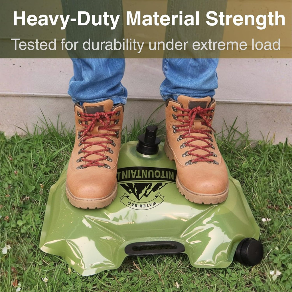 2 Gallon Collapsible Camping Water Container with Spout - Reusable & Foldable Water Jug for Outdoor Adventures & Emergency Preparedness