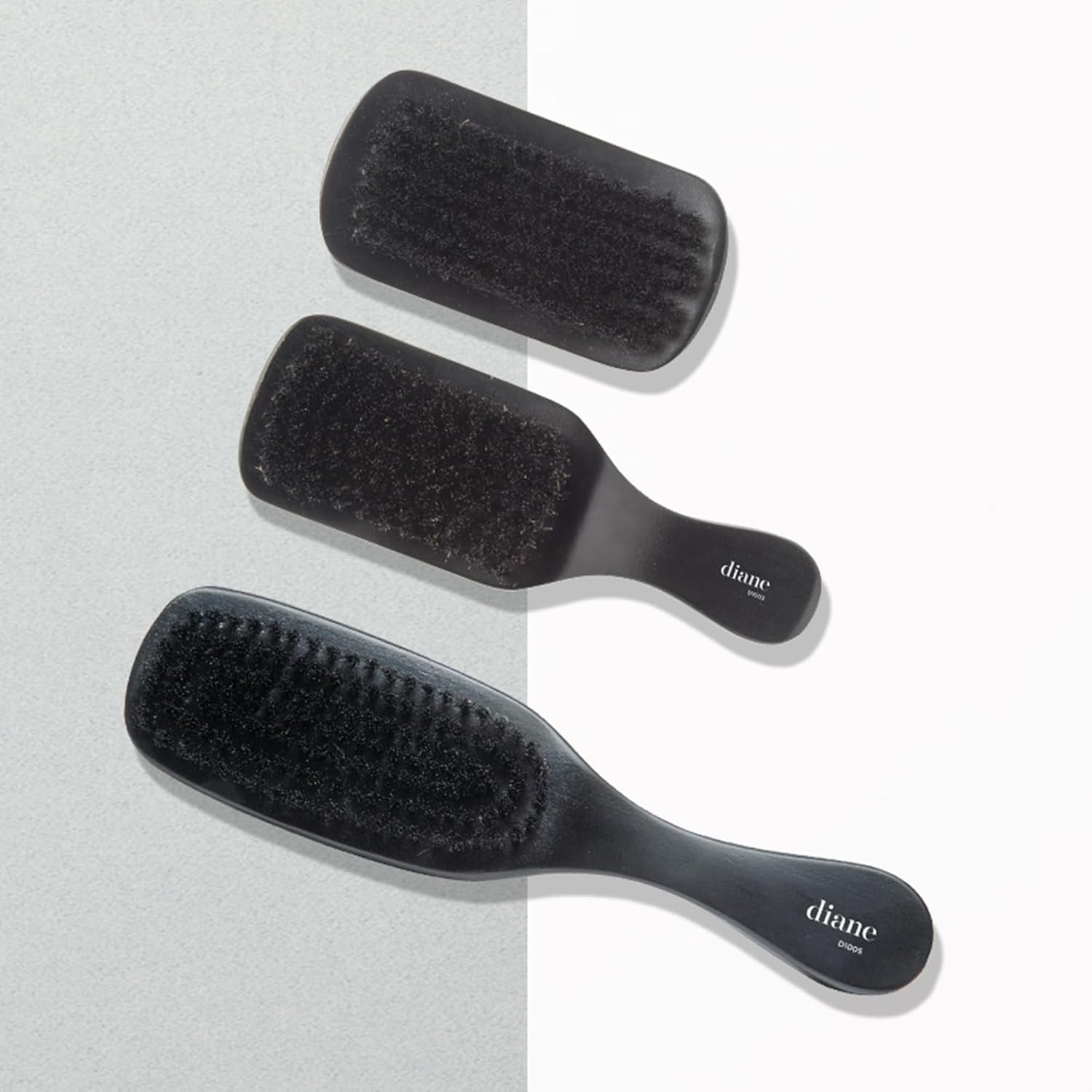 100% Boar Bristle Curved Brush - Ultimate Detangling & Smoothing for Fine to Medium Hair, Restores Shine & Texture