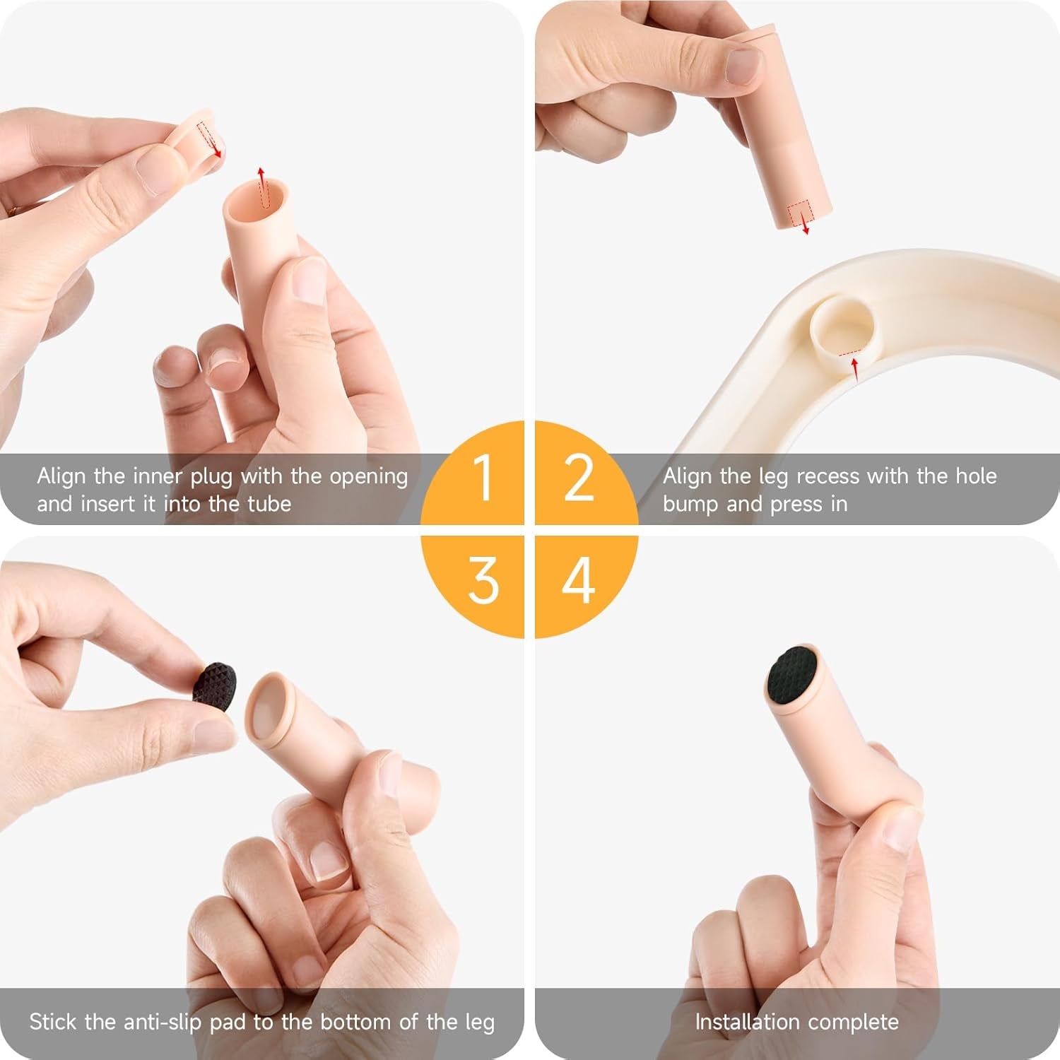 Elevated Cat Bowl Set - Splash Proof Raised Food & Water Bowls with 2 Stainless Steel Bowls for Cats & Puppies - Whisker Fatigue Relief & Dishwasher Safe - Stylish White Design