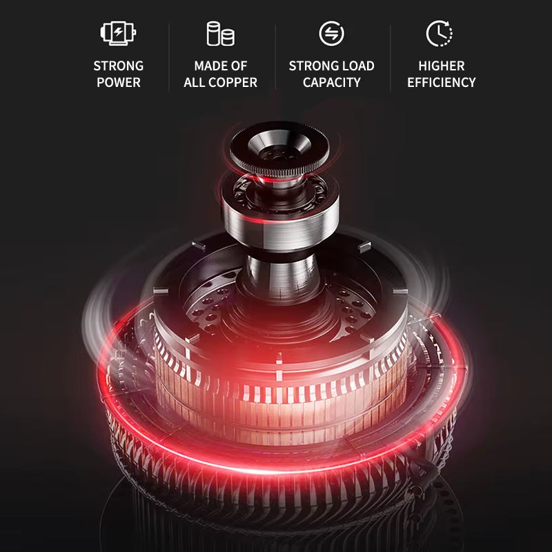 Versatile Cordless Handheld Car Vacuum Cleaner - Dual Blowing & Suction with Multi-Nozzles for Home, Pet, and Office Use