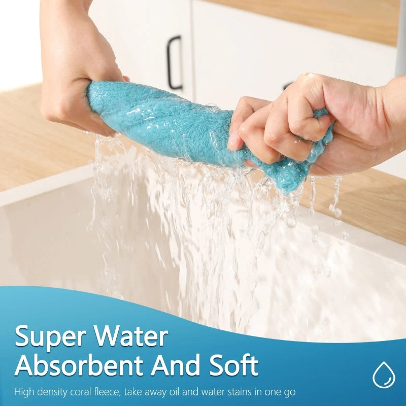 Ultimate Clean Set: 12 or 18 Ultra-Absorbent Multi-Functional Cloths for Kitchen & Bathroom Bliss